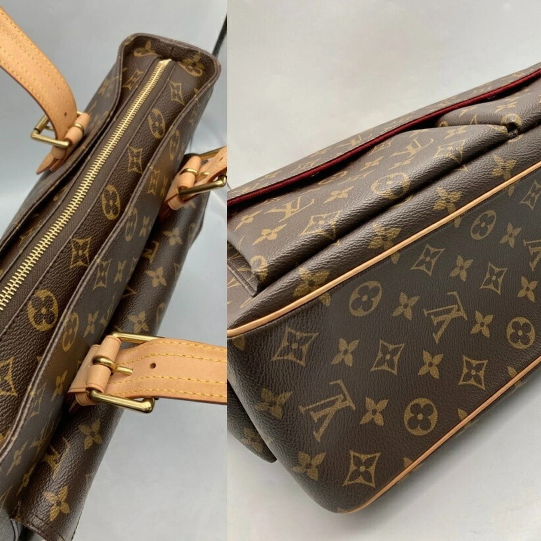 LOUIS VUITTON MONOGRAM MULTIPLY CITE HANDBAG - 4