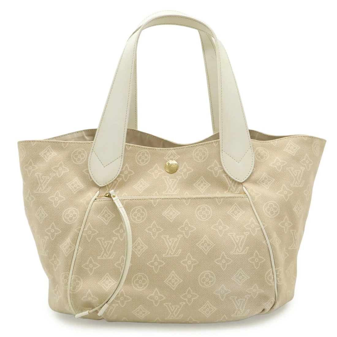 LOUIS VUITTON MONOGRAM BEACH LINE CABAY PANEMA: Louis Vuitton Monogram Beach Line Cabay Panema Brand: Louis Vuitton Type/Style: Pouch, Shoulder bag, Tote bag Material: Canvas Color: Beige Size: (HxWxD) 30.5cm x 51cm x 15cm / 12'' x 20.07'' x 5.9'' 