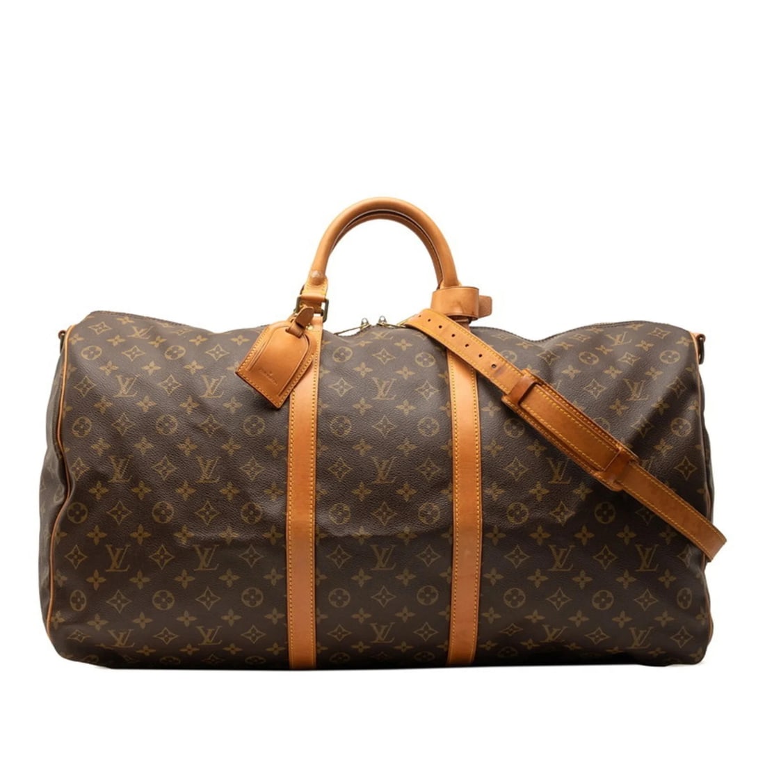 LOUIS VUITTON MONOGRAM KEEPALL BANDOULIÈRE 60 BOSTON BAG (1 of 3)