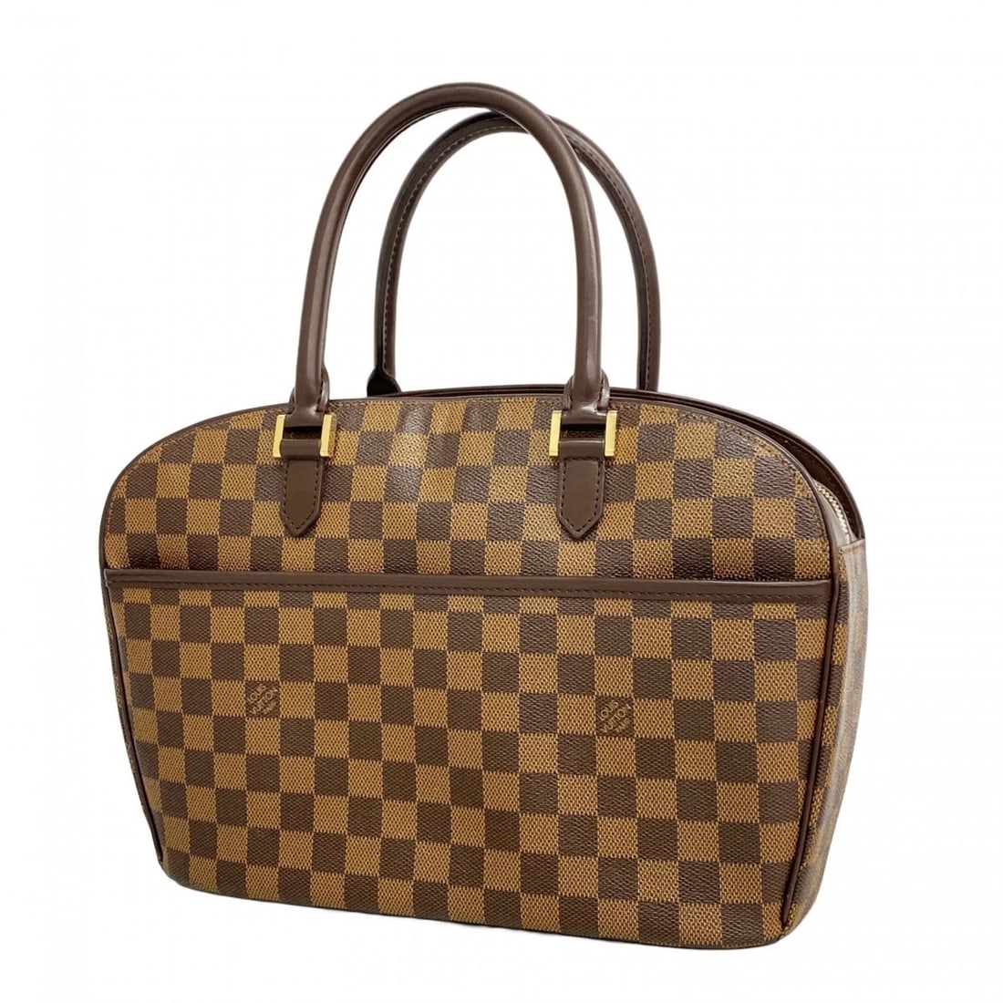 LOUIS VUITTON DAMIER SALIA HORIZONTAL HANDBAG: Louis Vuitton Damier Salia Horizontal Handbag Brand: Louis Vuitton Type/Style: Handbag Material: none Color: Ebene Size: (HxWxD) 24cm x 29.5cm x 9.5cm / 9.44'' x 11.61'' x 3.74'' Accessories: None