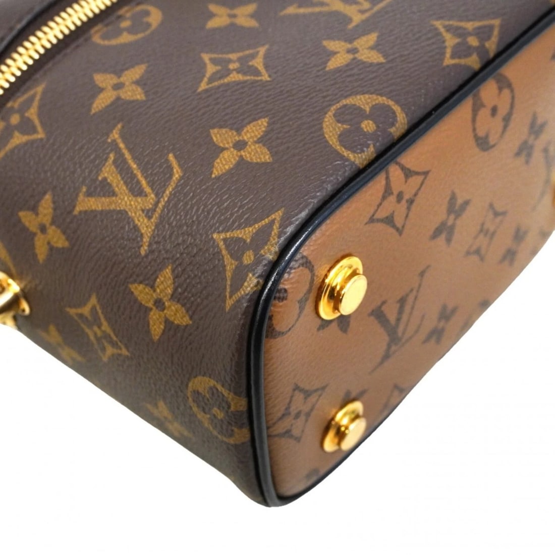 LOUIS VUITTON MONOGRAM REVERSE VANITY NVPM HANDBAG - 4