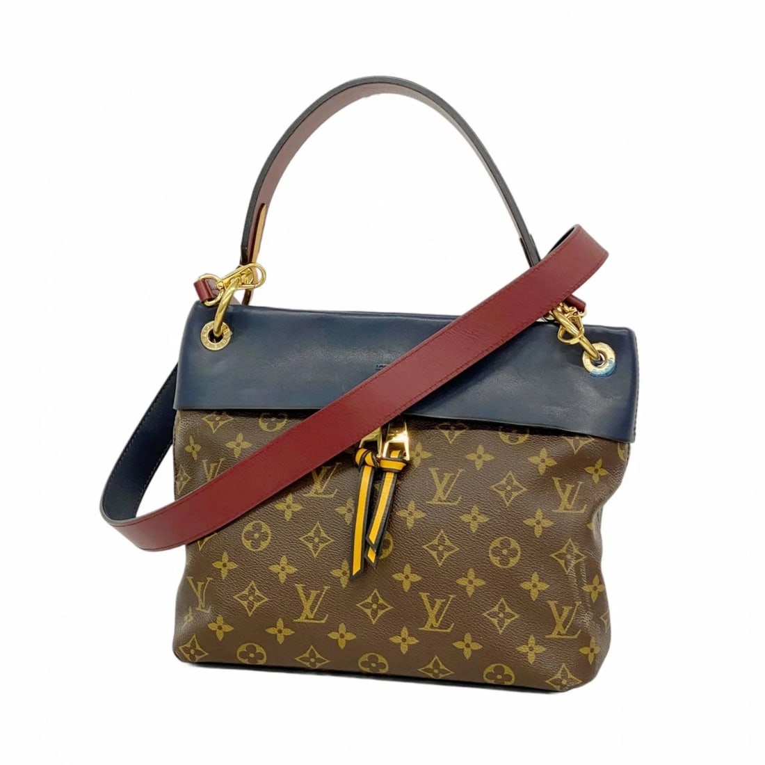 LOUIS VUITTON MONOGRAM TUILERIES BESACE HANDBAG: Louis Vuitton Monogram Tuileries Besace Handbag Brand: Louis Vuitton Type/Style: Handbag Material: none Color: Brown Size: (HxWxD) 25.5cm x 26.5cm x 11.5cm / 10.03'' x 10.43'' x 4.52'' Accessories
