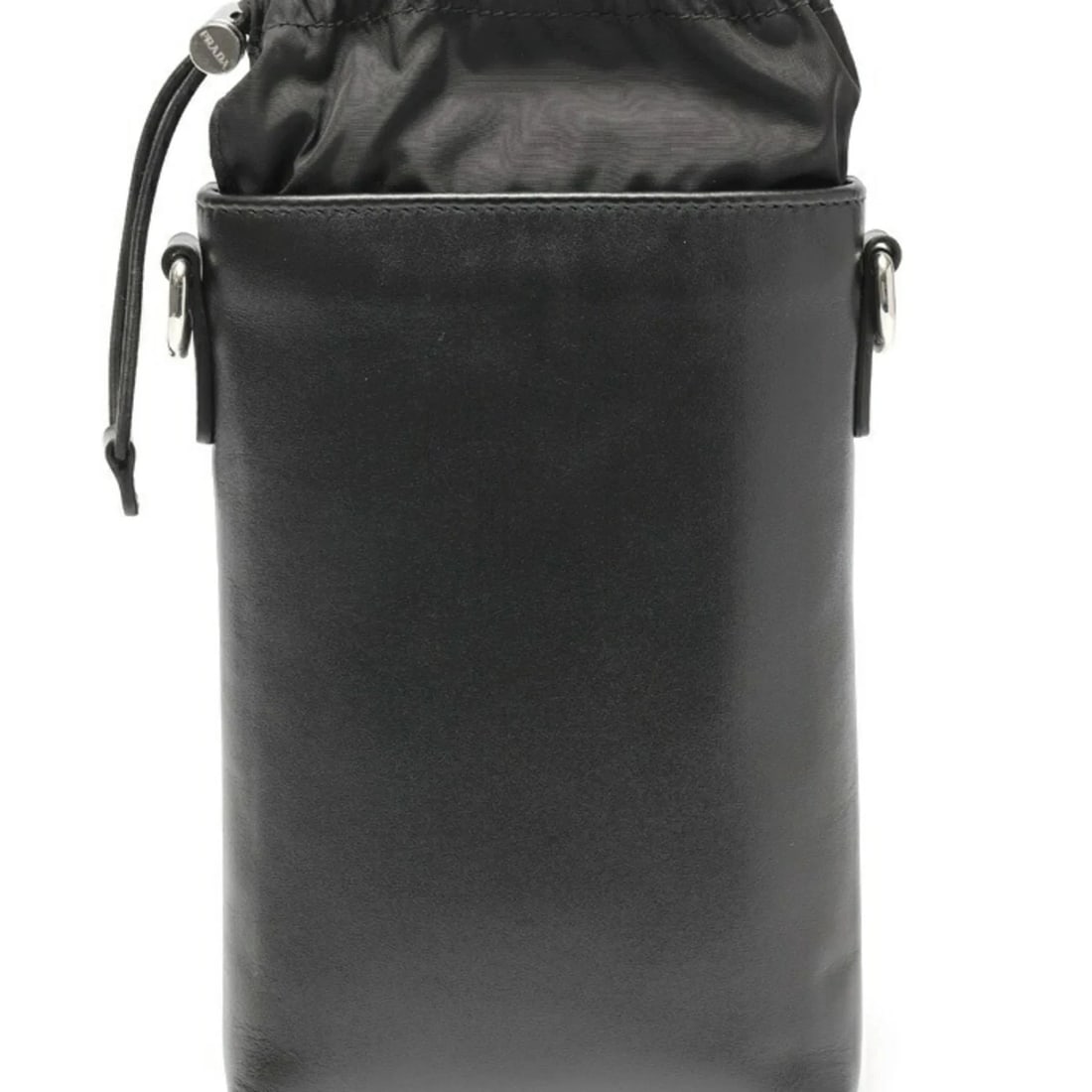 PRADA PRADA LEATHER SMARTPHONE CASE SHOULDER POUCH - 2