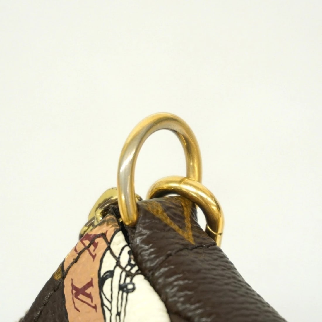 LOUIS VUITTON MONOGRAM MINI POCHETTE ACCESSOIRES BROWN - 5