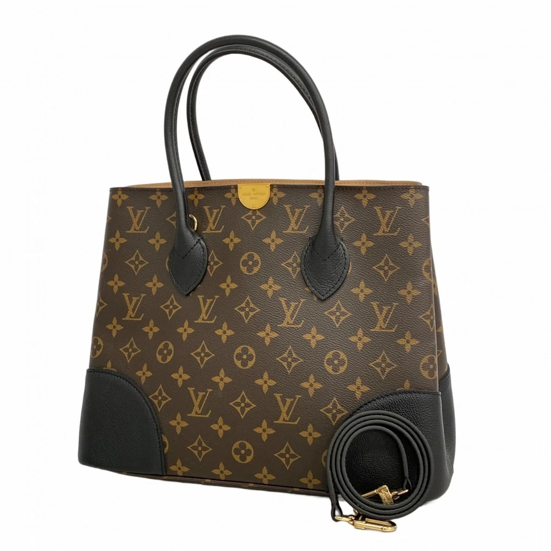 LOUIS VUITTON MONOGRAM FLANDRIN HANDBAG BROWN: Louis Vuitton Monogram Flandrin Handbag Brown Brand: Louis Vuitton Type/Style: Handbag Material: none Color: Brown, Noir Size: (HxWxD) 26cm x 33cm x 14.5cm / 10.23'' x 12.99'' x 5.7'' Accessories: