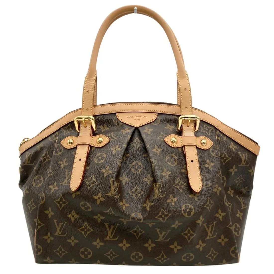 LOUIS VUITTON TIVOLI GM HANDBAG MONOGRAM CANVAS: Louis Vuitton Tivoli GM Handbag Monogram Canvas Brand: Louis Vuitton Type/Style: Handbag Material: Monogram Color: Brown Size: (HxWxD) 27cm x 33cm x 19cm / 10.62'' x 12.99'' x 7.48'' Accessories: