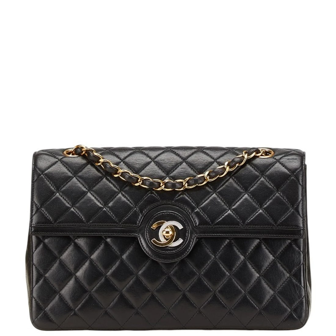 CHANEL MATELASSE COCO MARK PARIS LIMITED EDITION CHAIN: CHANEL Matelasse Coco Mark Paris Limited Edition Chain Brand: Chanel Type/Style: Handbag, Shoulder bag Material: Leather Color: Black Size: (HxWxD) 16cm x 24.5cm x 7cm / 6.29'' x 9.64'' x 2.75''