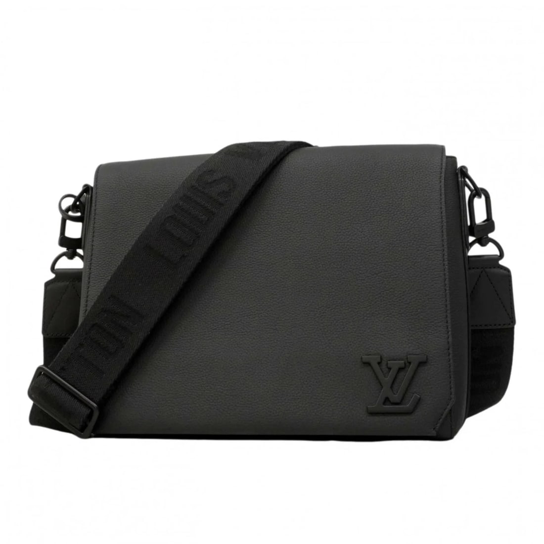 LOUIS VUITTON SHOULDER BAG LV AEROGRAM TAKEOFF: Louis Vuitton Shoulder Bag LV Aerogram Takeoff Brand: Louis Vuitton Type/Style: Shoulder bag Material: none Color: Noir Size: (HxWxD) 23cm x 28cm x 9cm / 9.05'' x 11.02'' x 3.54'' Accessories: Non