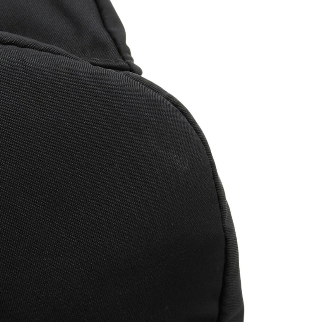 PRADA BACKPACK IN BLACK NYLON WITH TRIANGULAR PLATE - 3