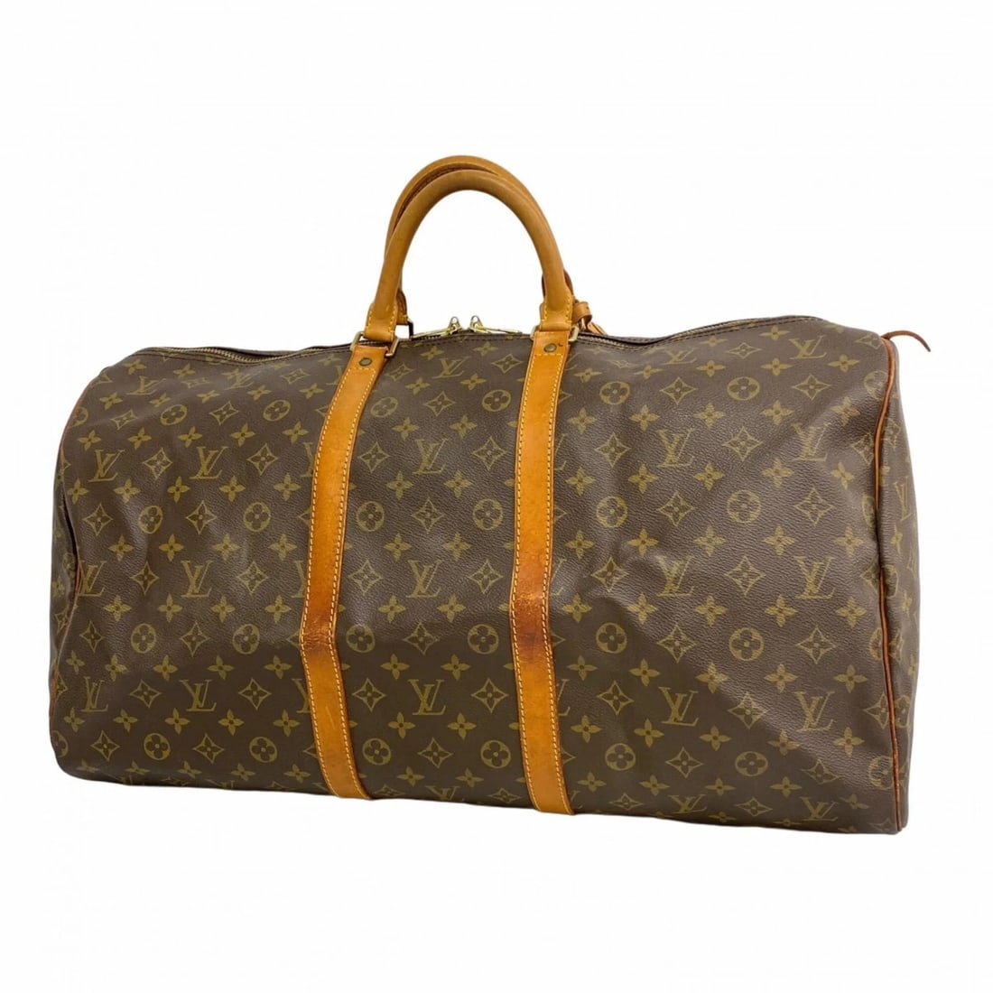 LOUIS VUITTON BAGS - BOSTON MONOGRAM KEEPALL 55 BROWN: Louis Vuitton Bags - Boston Monogram Keepall 55 Brown Brand: Louis Vuitton Type/Style: Boston bag Material: none Color: Brown Size: (HxWxD) 30cm x 55cm x 25cm / 11.81'' x 21.65'' x 9.84'' Accessor