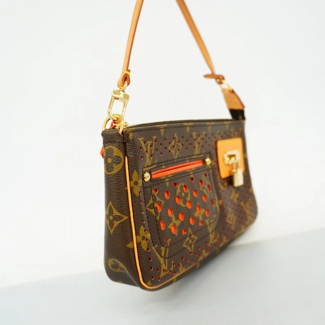LOUIS VUITTON MONOGRAM PERFO POCHETTE ACCESSOIRES - 2