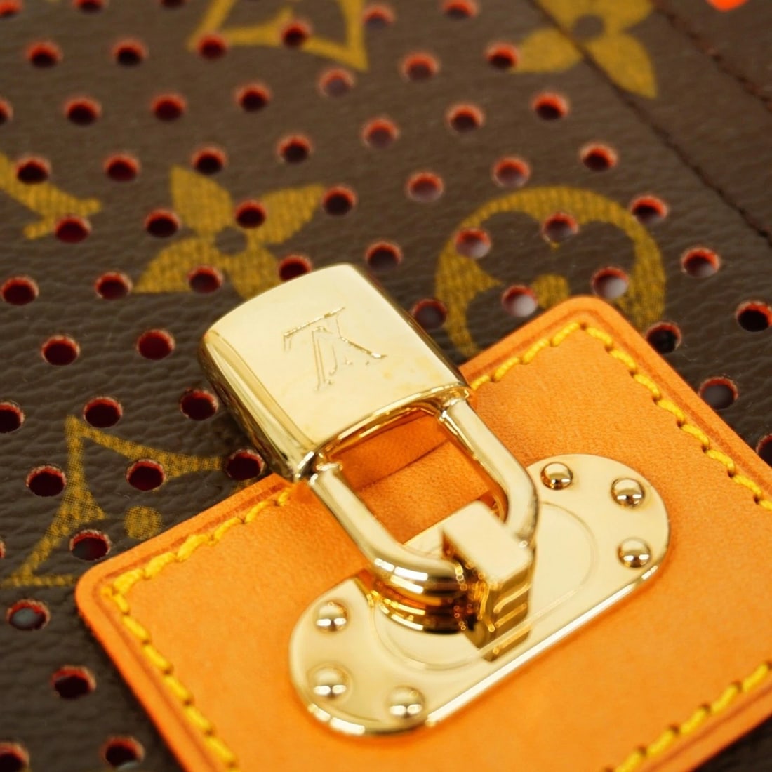 LOUIS VUITTON MONOGRAM PERFO POCHETTE ACCESSOIRES - 4