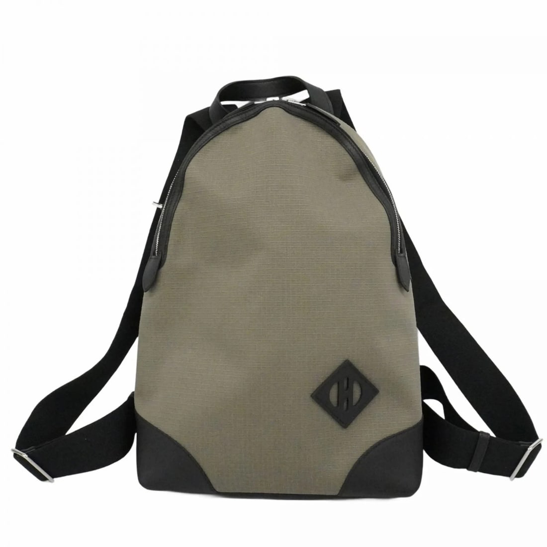 HERMES BACKPACK/DAYPACK, SAC ADALL BACK, SWIFT LEATHER: Hermes Backpack/Daypack, Sac Adall Back, Swift Leather Brand: Hermes Type/Style: Backpack Material: Swift leather Color: Black, Khaki Size: (HxWxD) 44cm x 28cm x 12cm / 17.32'' x 11.02'' x 4.72''