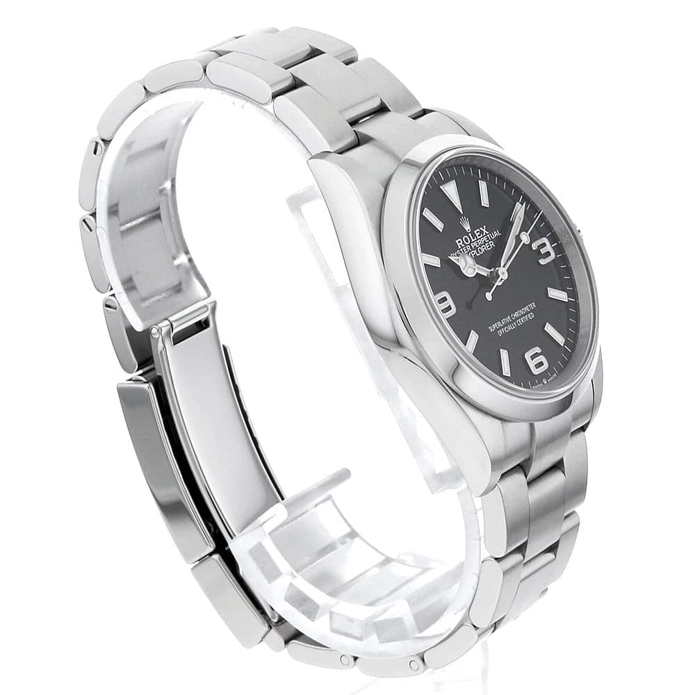ROLEX EXPLORER BLACK WATCH - 3