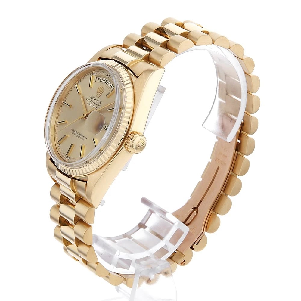 ROLEX DATE CHAMPAGNE WATCH - 2