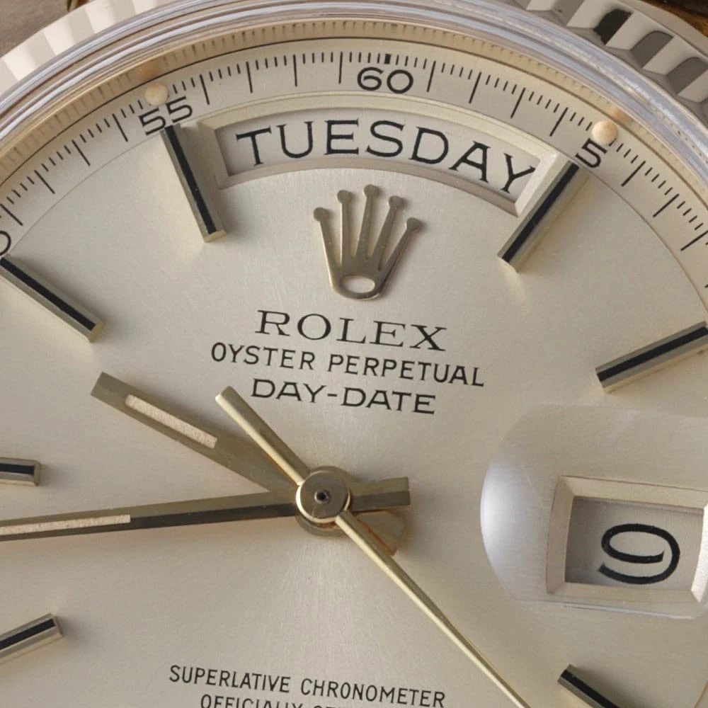 ROLEX DATE CHAMPAGNE WATCH - 3