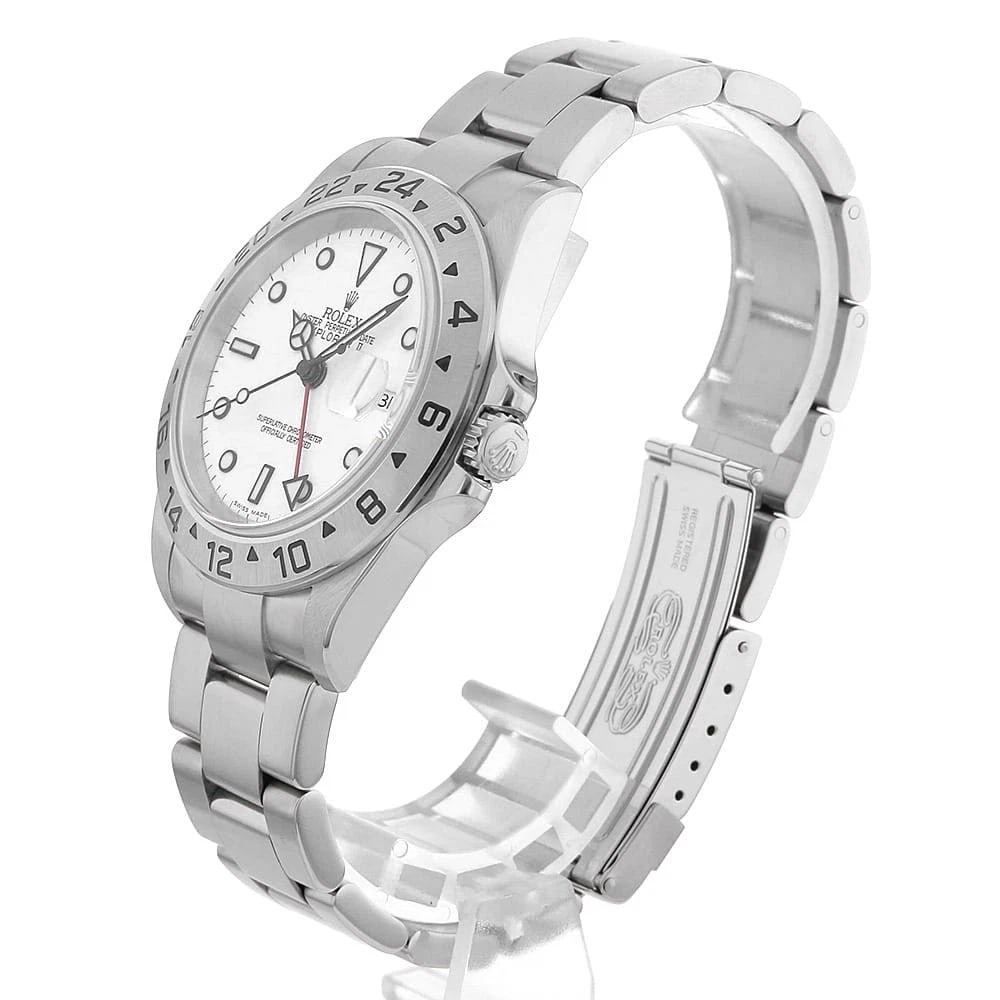 ROLEX EXPLORER WHITE WATCH - 2