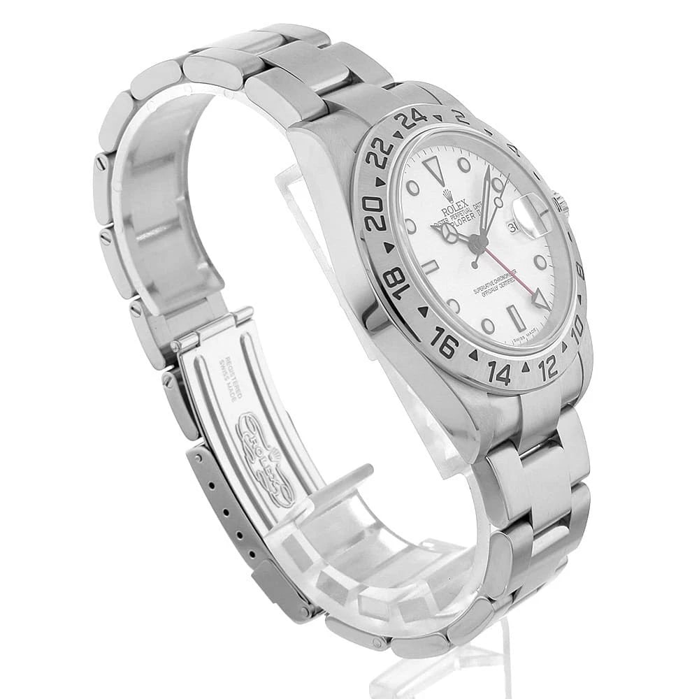 ROLEX EXPLORER WHITE WATCH - 3