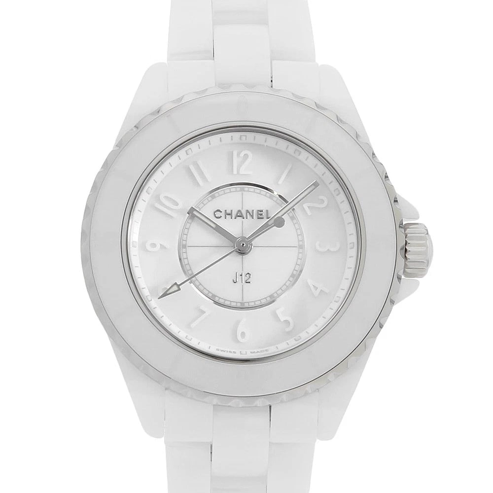 CHANEL J12 PHANTOM WATCH: CHANEL J12 phantom Watch Brand: CHANEL Type: Wrist watch Material: Band Material Ceramic, Case Material Ceramic Color: Dial color White Size: Case:W33mm Circumference of Wrist:15.5cm Accessories: