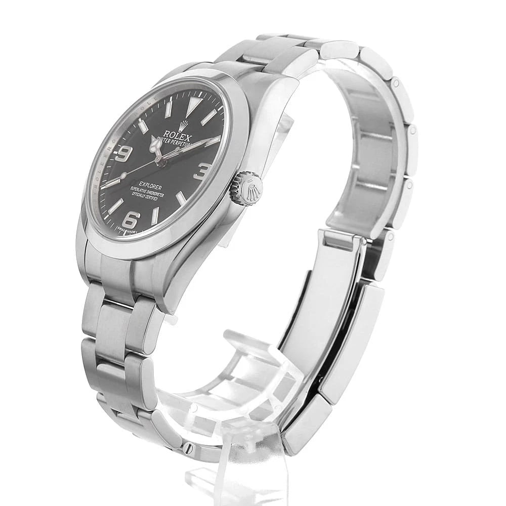 ROLEX EXPLORER EARLY MODEL BLACK WATCH - 2