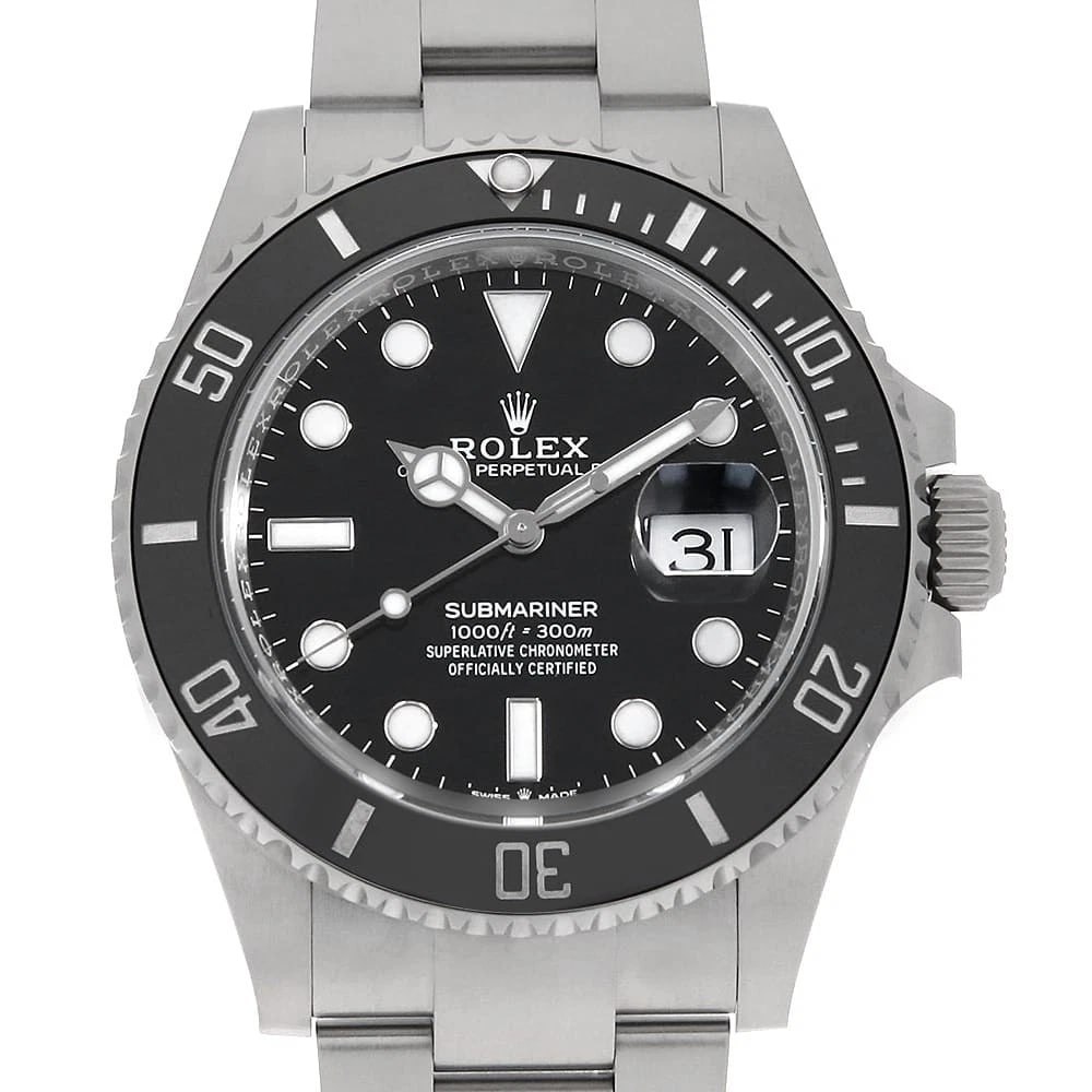 ROLEX SUBMARINER DATE BLACK WATCH: ROLEX SUBMARINER Date black Watch Brand: ROLEX Type: Wrist watch Material: Band Material Stainless Steel, Case Material Stainless Steel Color: Dial color Black Size: Case:W41mm Circumference of Wrist: