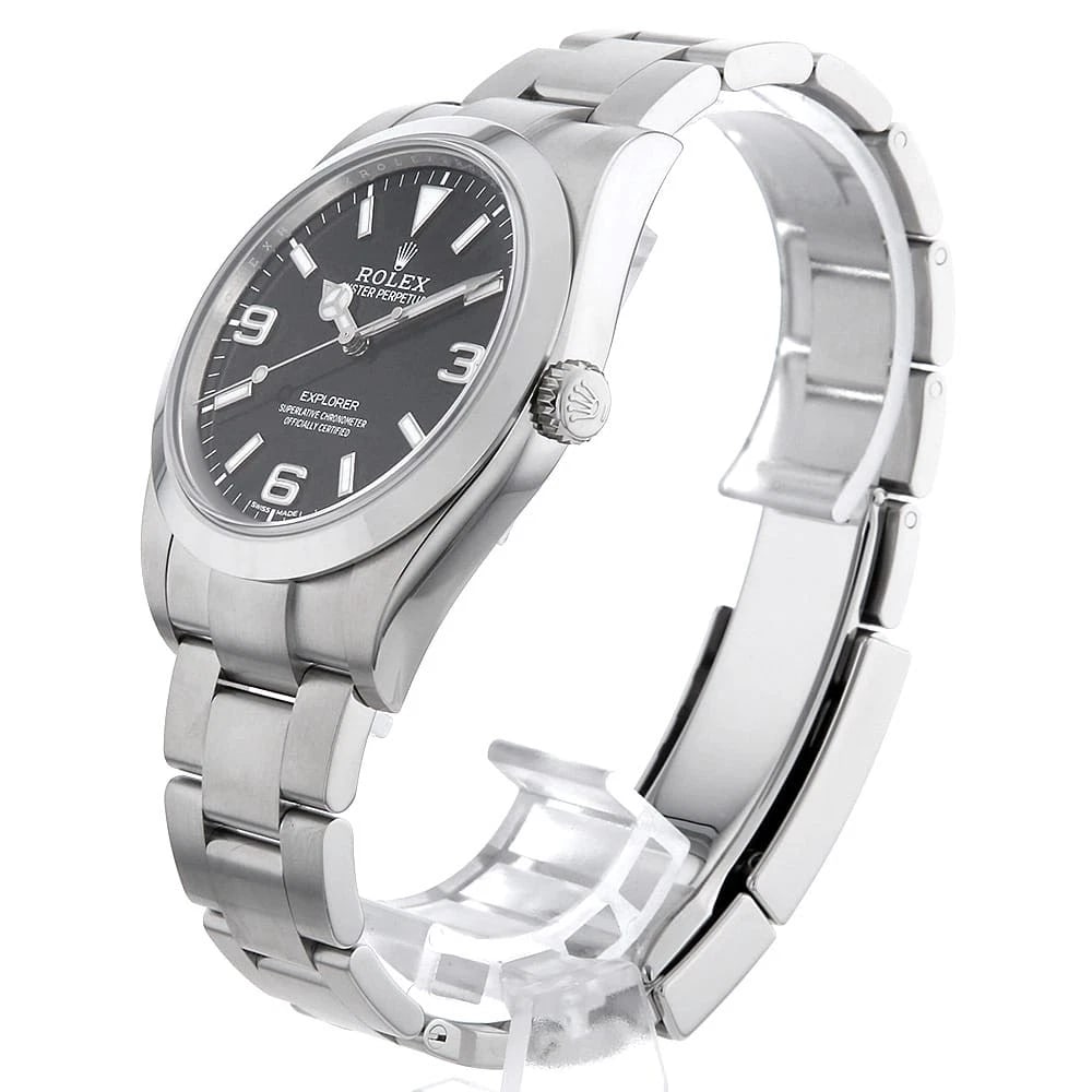 ROLEX EXPLORER WHITE BLACK WATCH - 2
