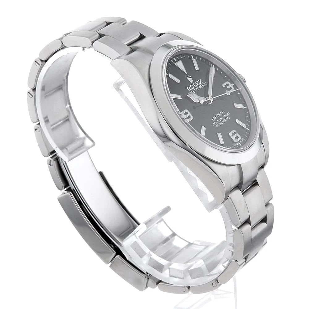 ROLEX EXPLORER WHITE BLACK WATCH - 3