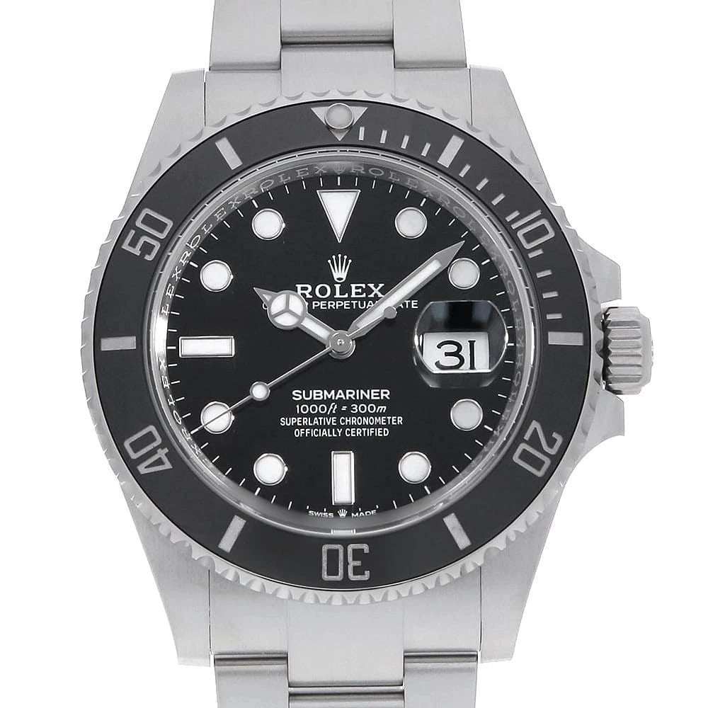 ROLEX SUBMARINER DATE BLACK WATCH: ROLEX SUBMARINER Date black Watch Brand: ROLEX Type: Wrist watch Material: Band Material Stainless Steel, Case Material Stainless Steel Color: Dial color Black Size: Case:W41mm Circumference of