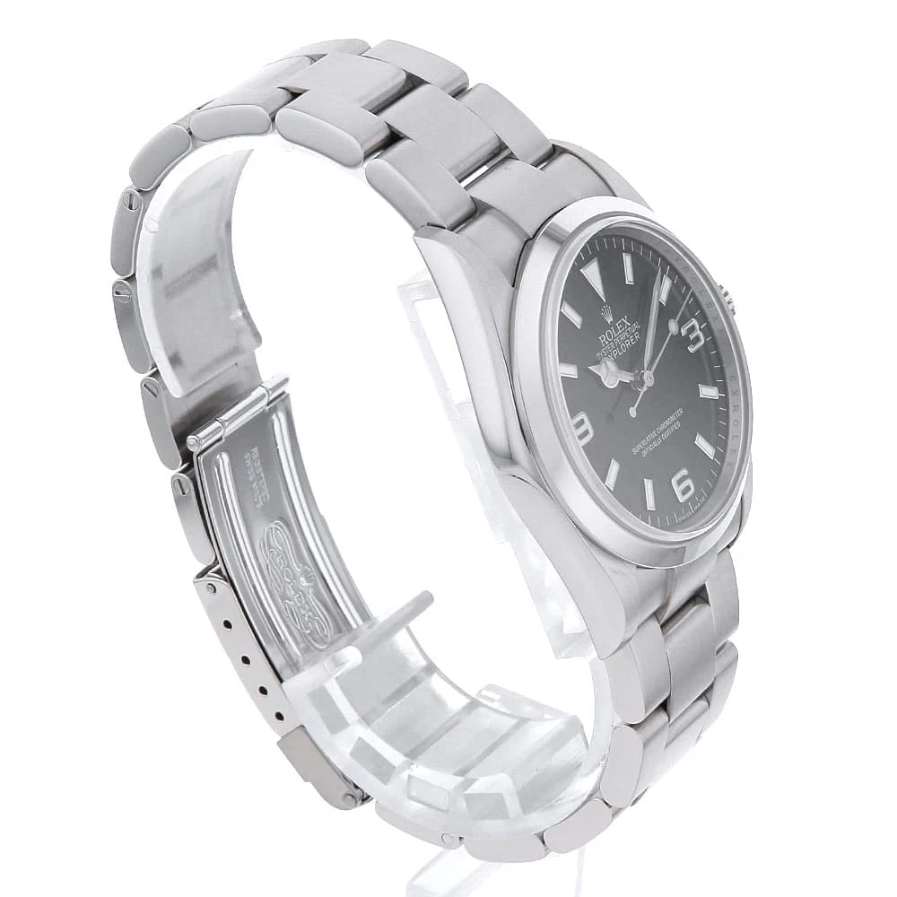 ROLEX EXPLORER BLACK WATCH - 3
