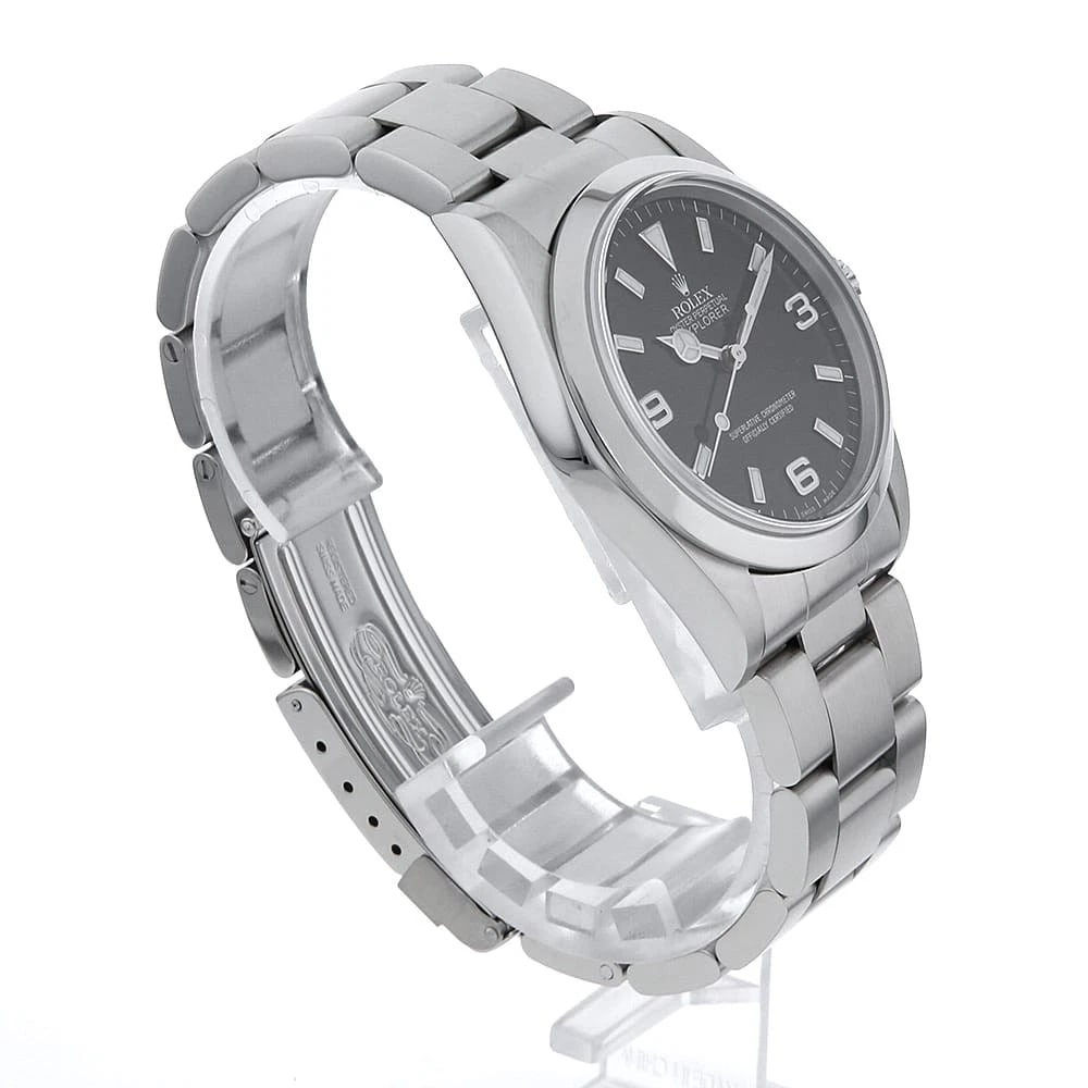 ROLEX EXPLORER BLACK WATCH - 3