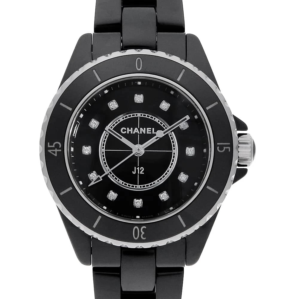 CHANEL J12 BLACK CERAMIC WATCH (1 of 3)