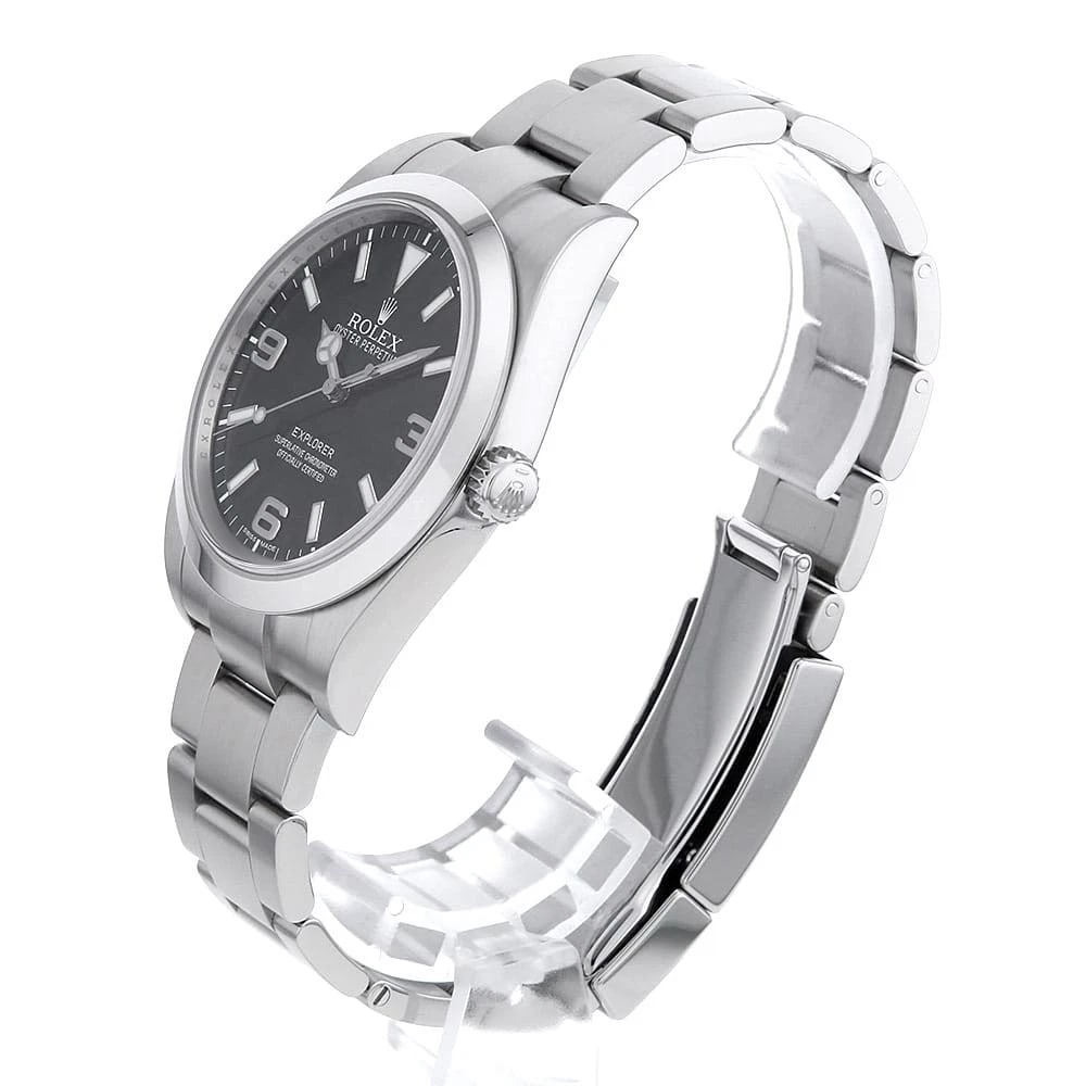 ROLEX EXPLORER EARLY MODEL BLACK WATCH - 2