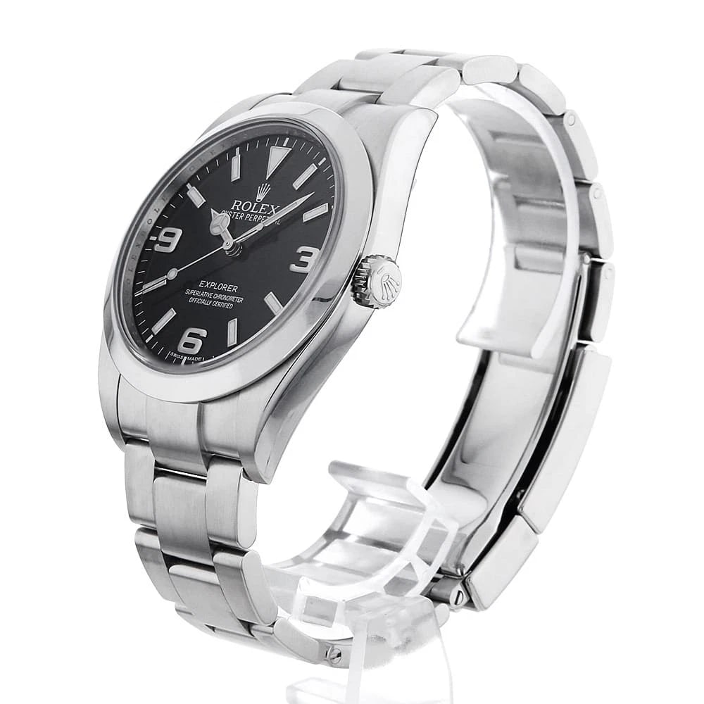 ROLEX EXPLORER EARLY MODEL BLACK WATCH - 2