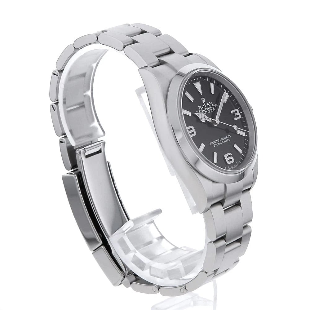 ROLEX EXPLORER BLACK WATCH - 3