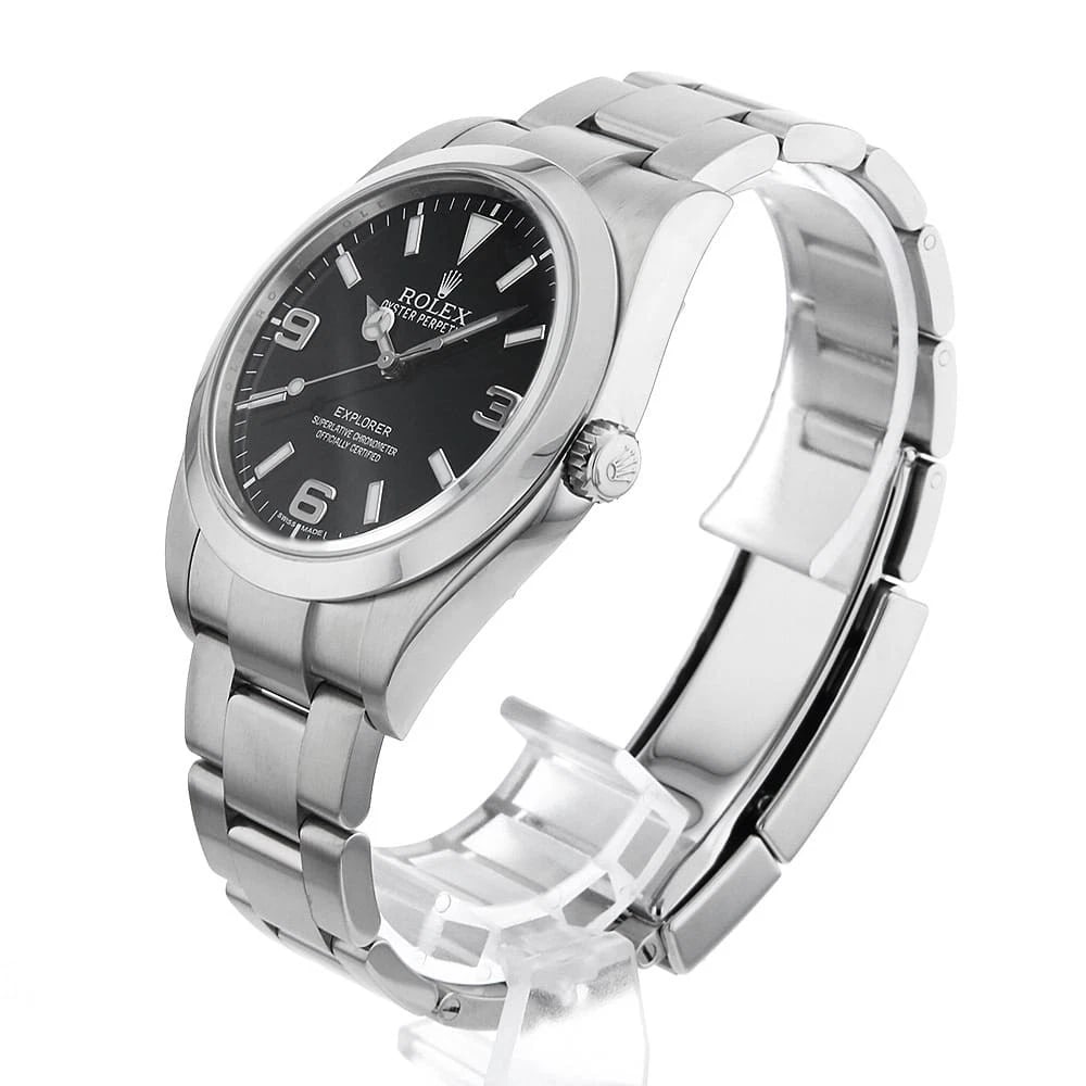 ROLEX EXPLORER EARLY MODEL BLACK WATCH - 2