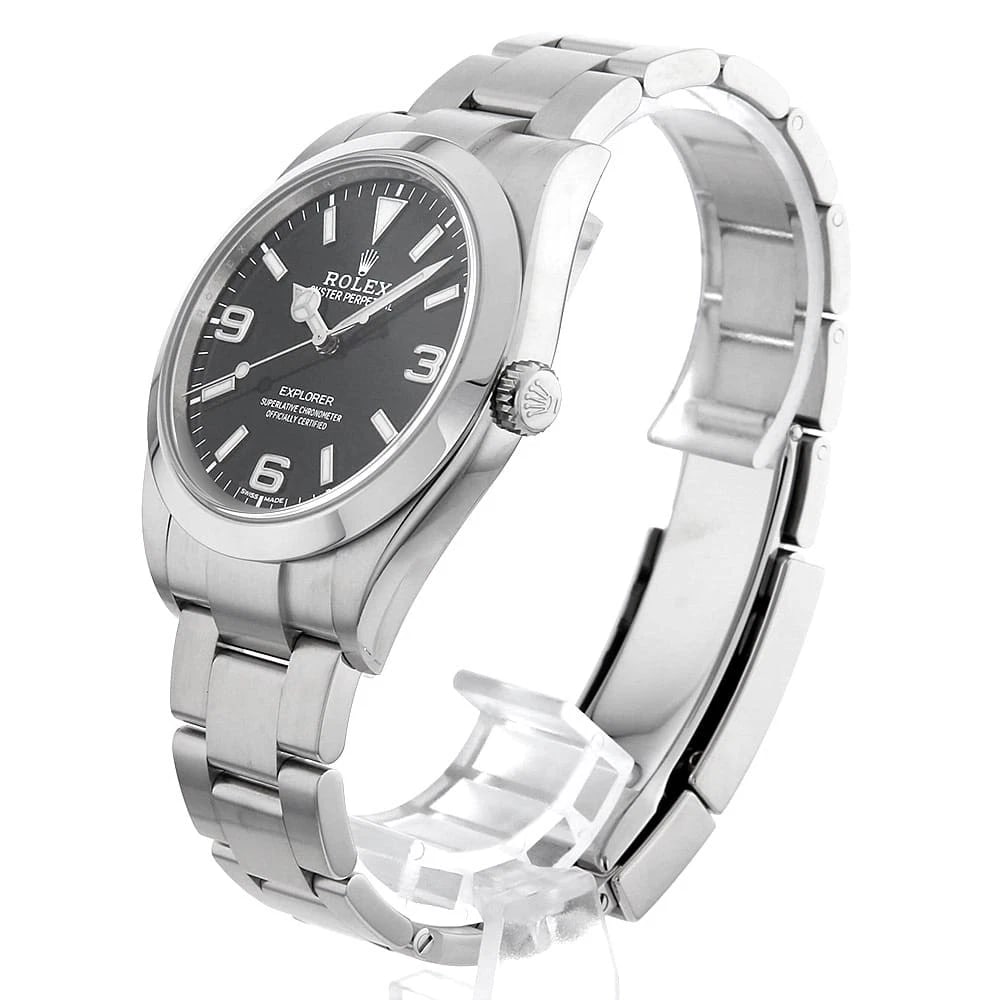ROLEX EXPLORER WHITE BLACK WATCH - 2