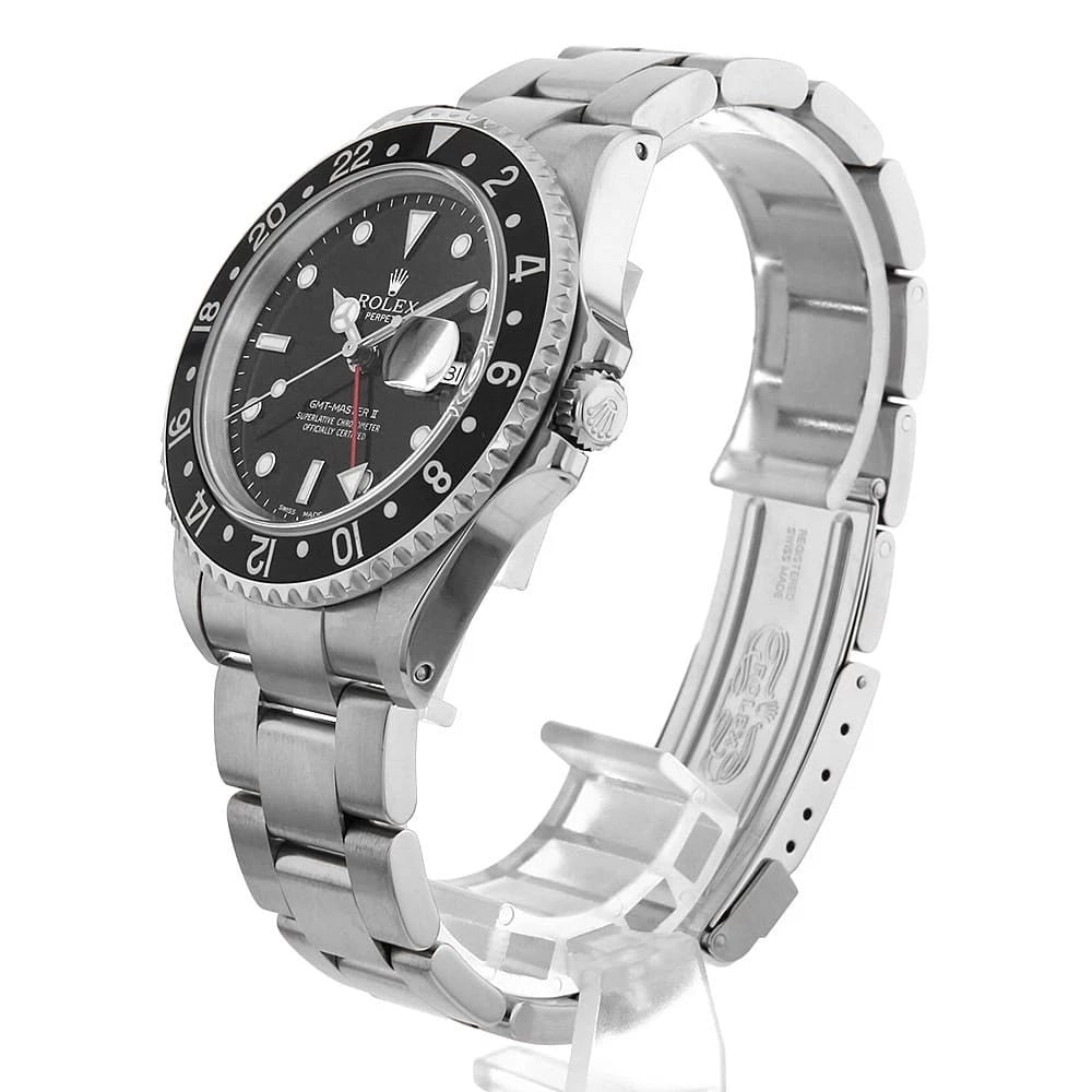 ROLEX GMT MASTER BLACK WATCH - 2