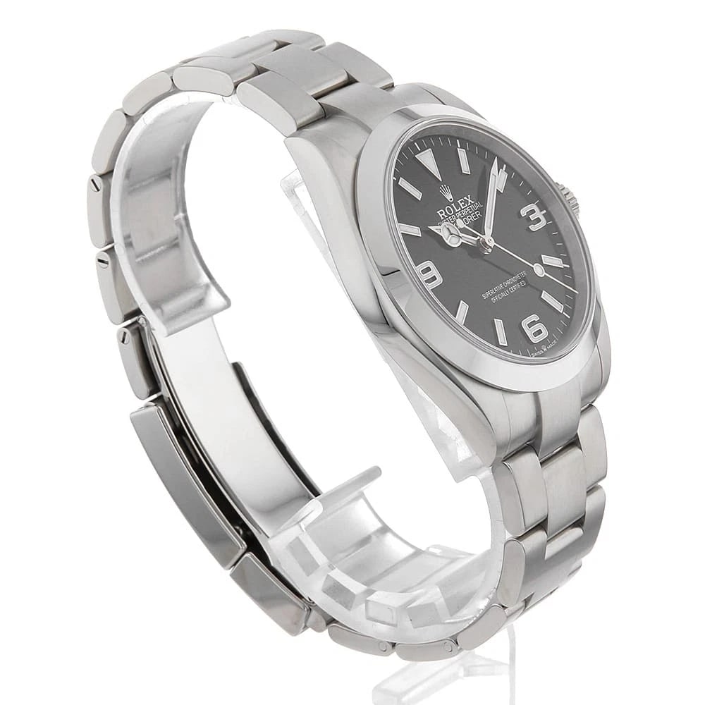 ROLEX EXPLORER BLACK WATCH - 3