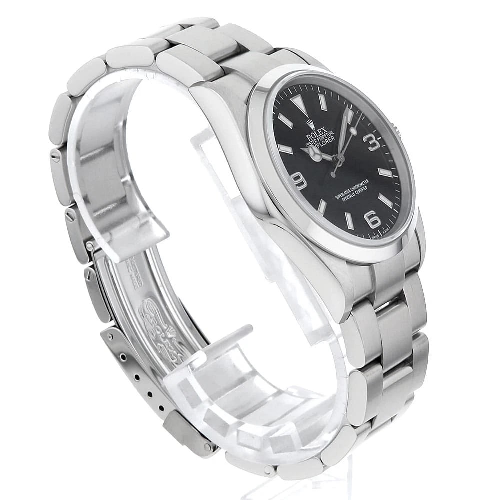 ROLEX EXPLORER BLACK WATCH - 3