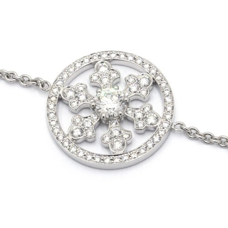 SNOWFLAKE DIAMOND BRACELET 18K - 2