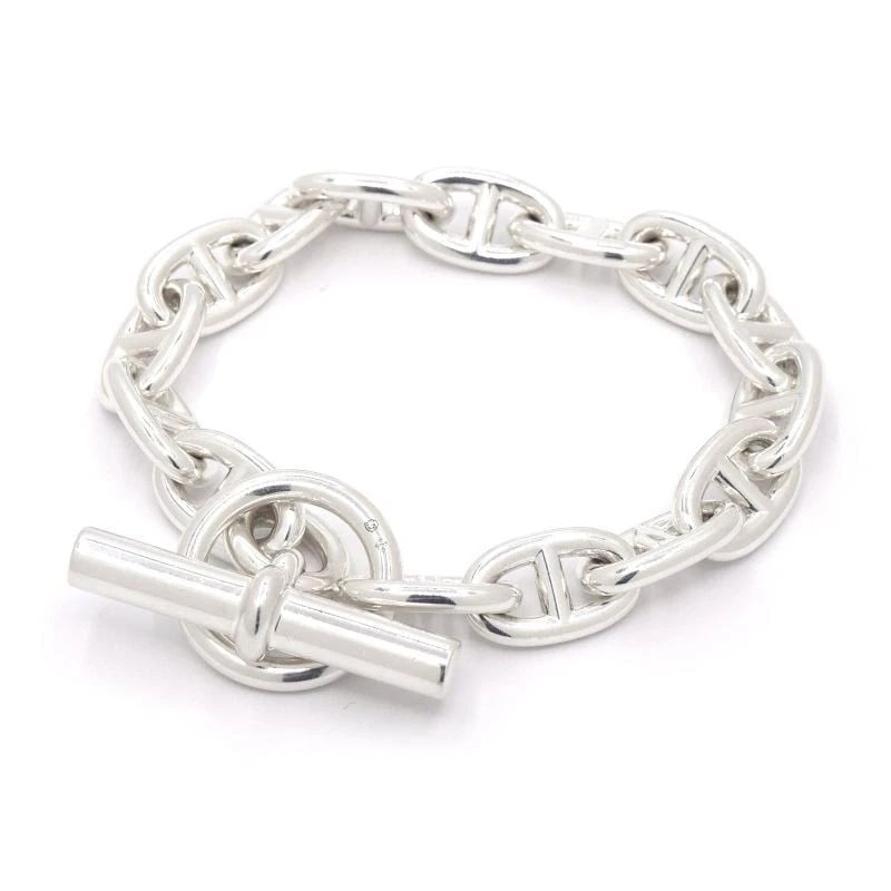 HERMES CHAINE D'ANCLE BRACELET MM SV925 (1 of 4)
