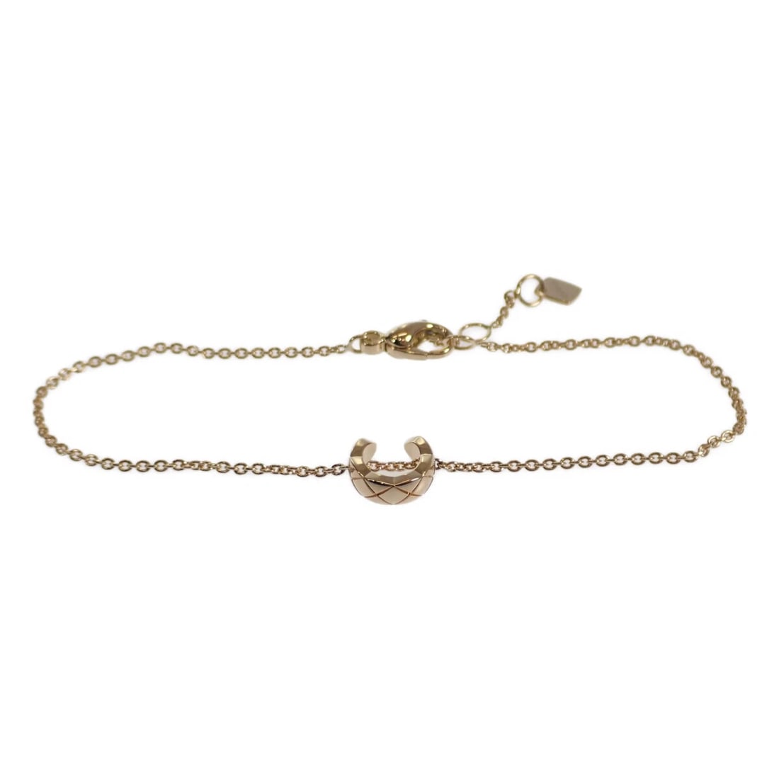 CHANEL COCO CRUSH AU750 18K YELLOW GOLD BRACELET: Chanel Coco Crush Au750 18K Yellow Gold Bracelet Brand: CHANEL Type/Style: Bracelet Material: 750YG Color: YG Size: Chain (Bracelet) Length 5.90/6.29 inch / 15.0/16.0 cmChain (Bracelet) Width 0.14 inc