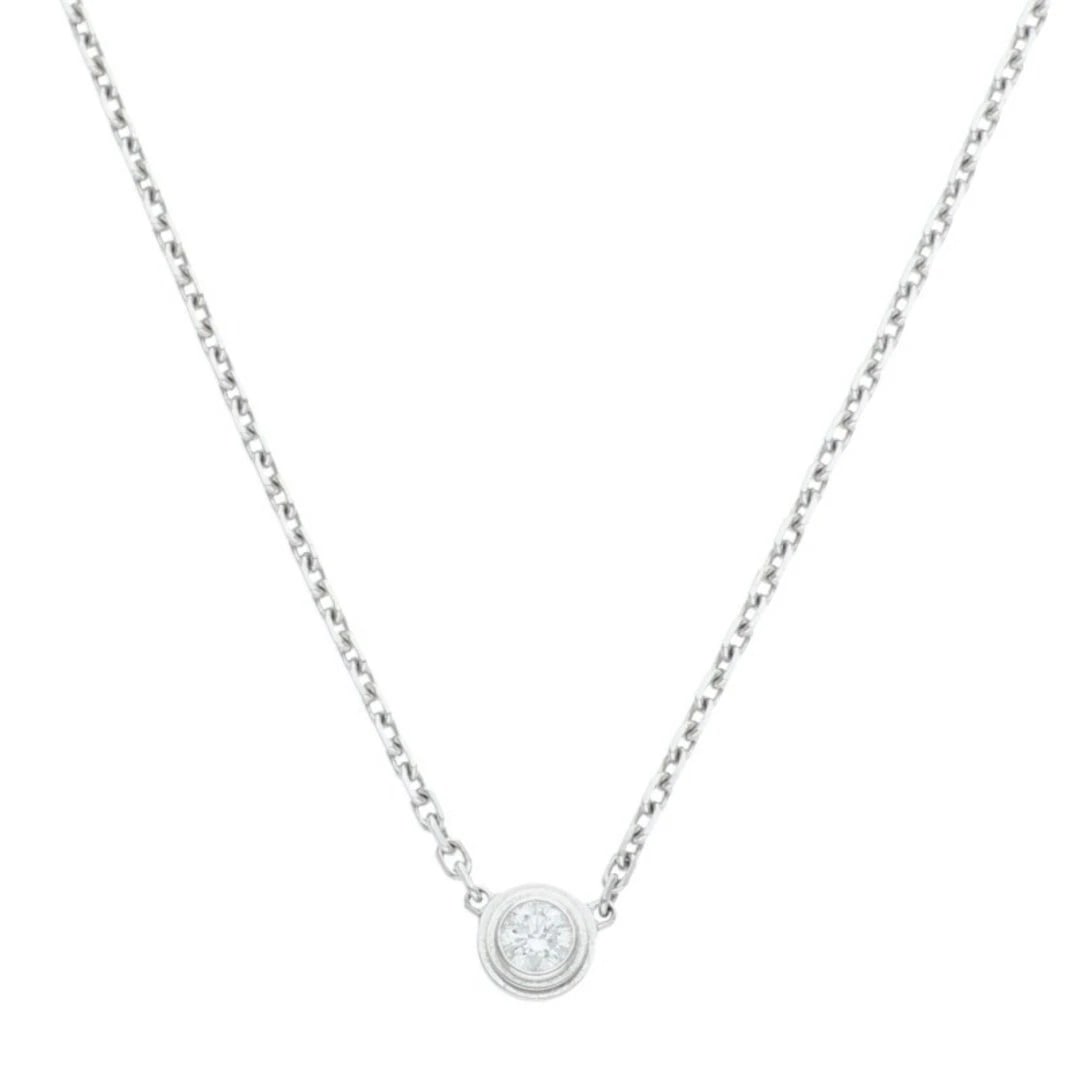 CARTIER DIAMAN LEGEND K18WG DIAMOND NECKLACE: Cartier Diaman Legend K18WG Diamond Necklace Brand: Cartier Type/Style: Necklace Material: K18WG Color: WG Size: Length 42cm Accessories: None Accessories Notice: When purchasing pre-owned goods,