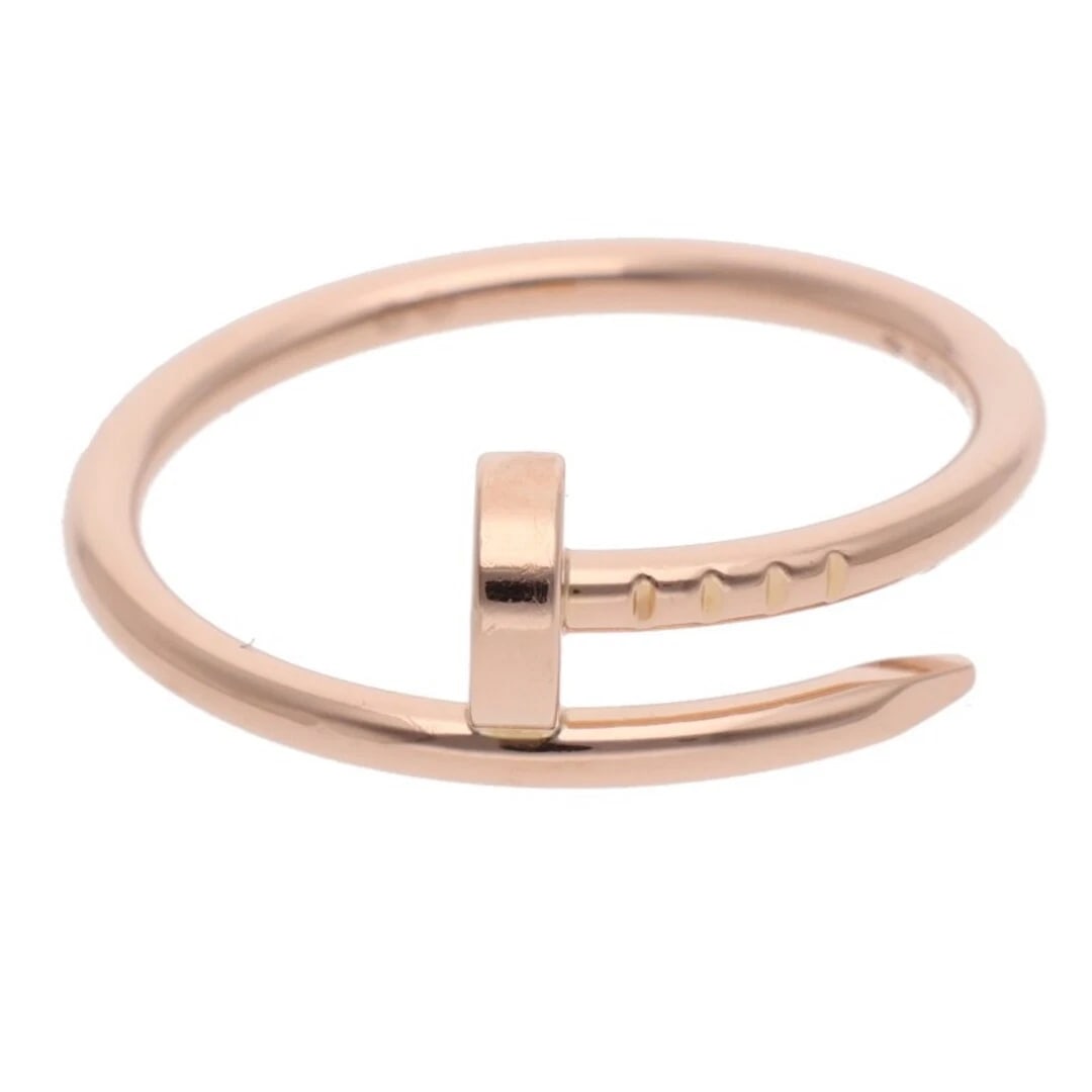 CARTIER JUSTE UN CLOU RING SM JUST ANKLE K18YG: Cartier JUSTE UN CLOU RING SM Just Ankle K18YG Brand: Cartier Type/Style: Ring Material: K18YG Color: YG Size: 7.25- 7.5 US Accessories: None Accessories Notice: When purchasing pre-owned
