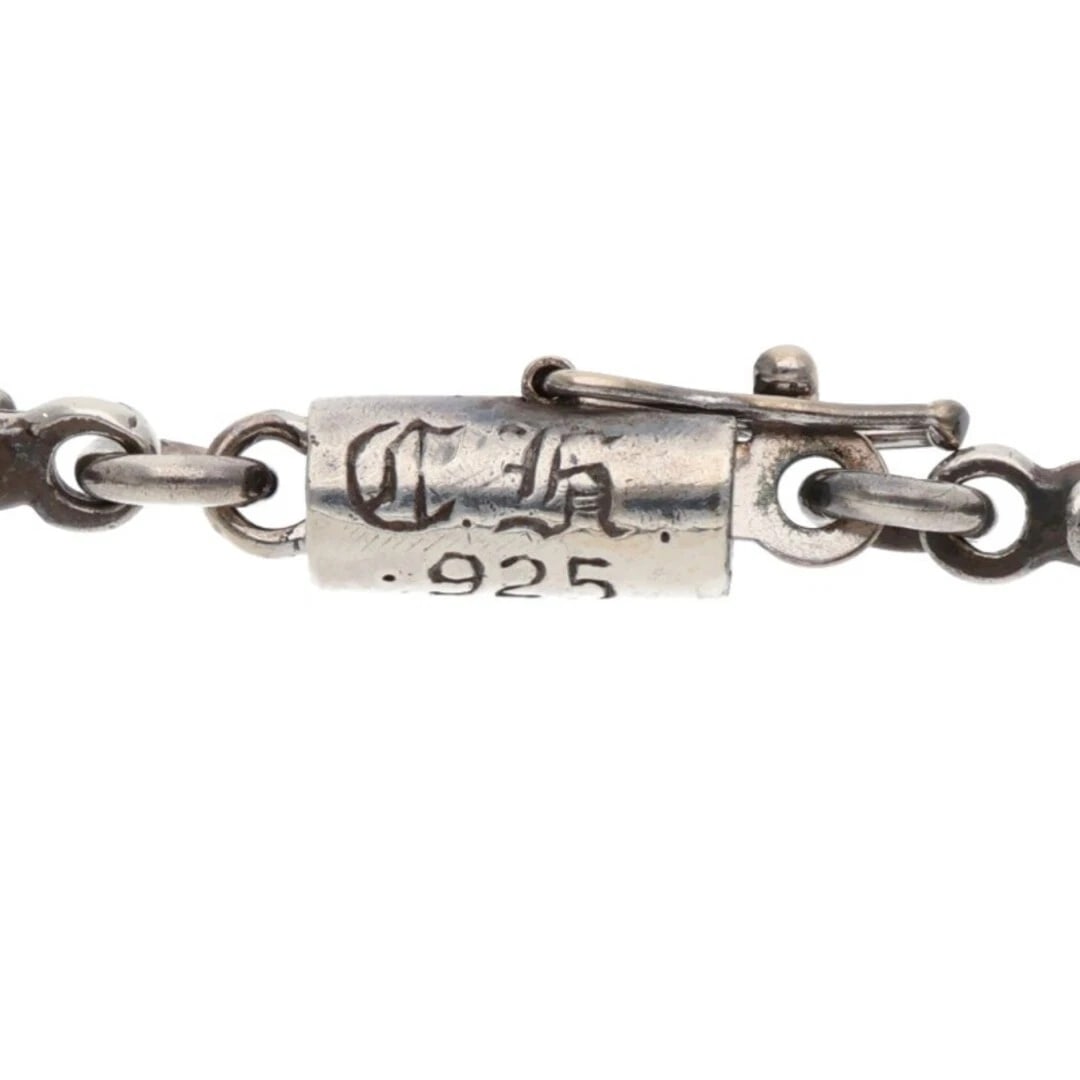 CHROME HEARTS TNY E CH PLS TINY ECH PLUS OLD SILVER BRACELET - 3