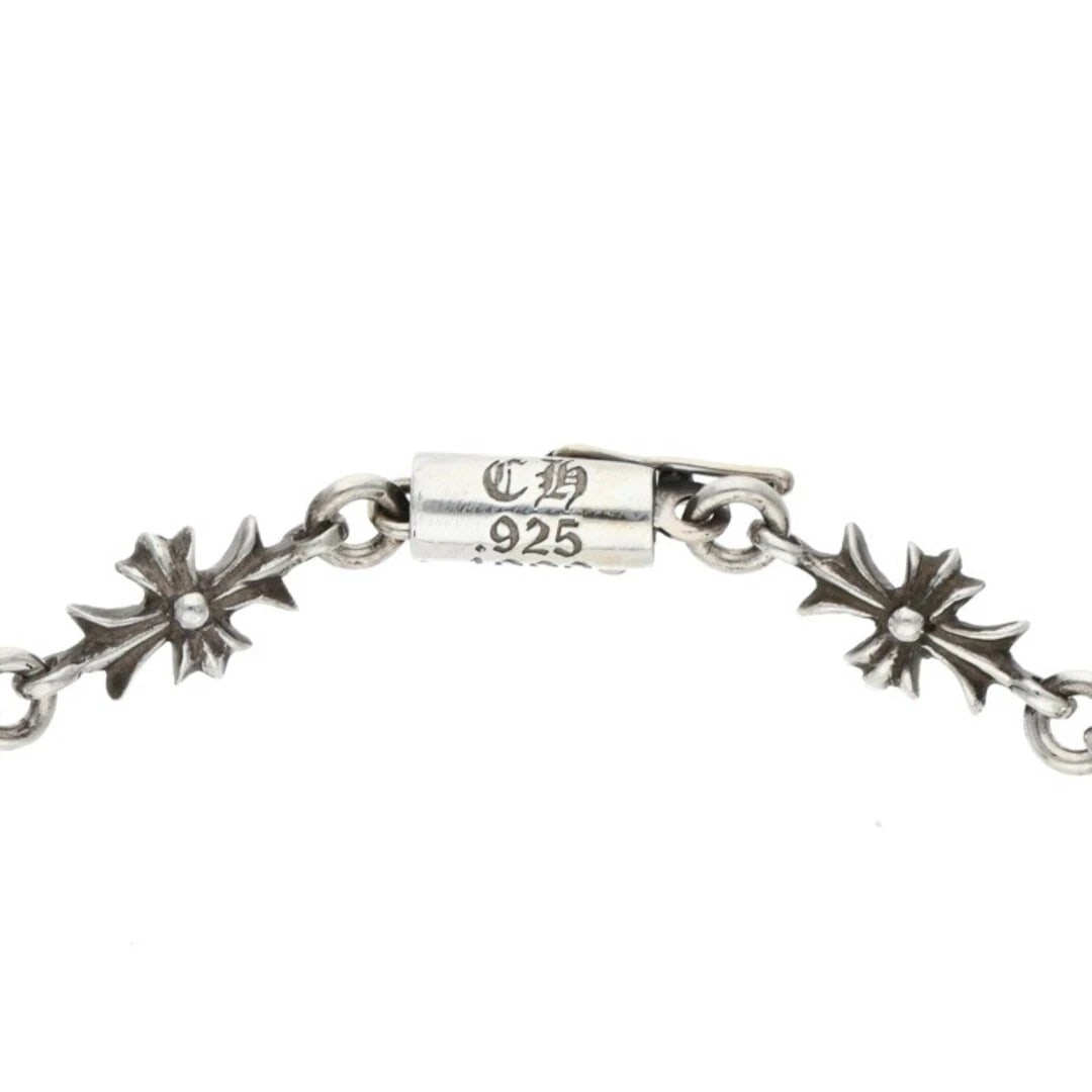 CHROME HEARTS TNY E CH PLS TINY ECH PLUS SILVER BRACELET - 3