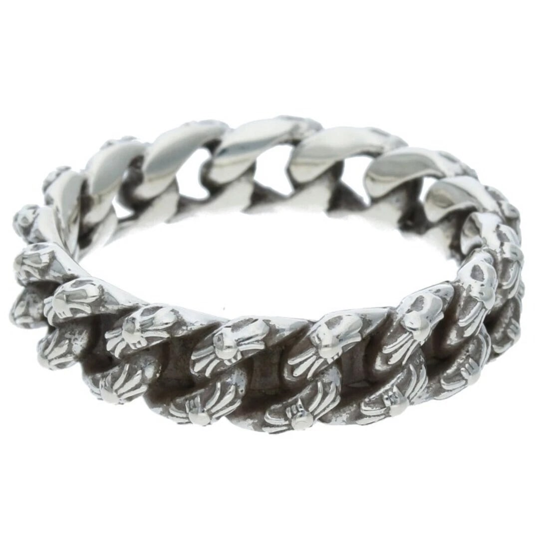 CHROME HEARTS XTRA FANCY SML EXTRA SMALL SILVER RING (1 of 2)
