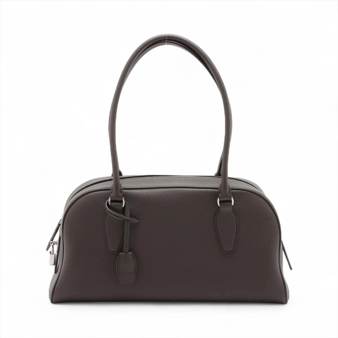 THE ROW EAST WEST INDIA LEATHER SHOULDER BAG SHOULDER BAG: The Row East West India Leather Shoulder bag Shoulder bag Brand: The Row Type/Style: Shoulder bag Material: Leather Color: Brown Size: Height:6.7inchLength:13.2inchDepth:4.7inch Accessories: None