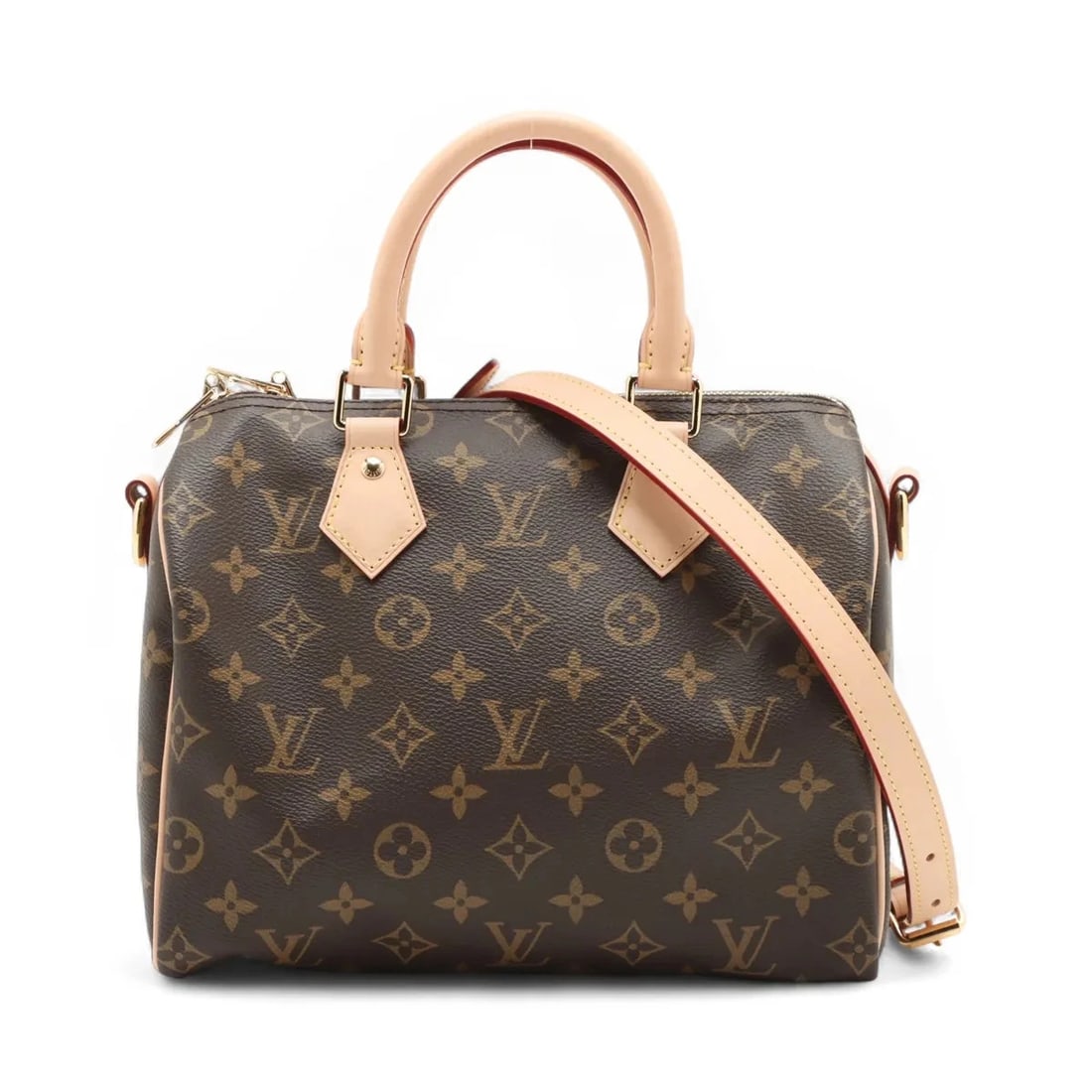 LOUIS VUITTON MONOGRAM SPEEDY BANDOULIÈRE 25 HANDBAG: Louis Vuitton Monogram Speedy Bandoulière 25 Handbag Brand: Louis Vuitton Type/Style: Hand bag Material: NONE Color: Brown Size: Height:7.5inch Length:10.0inch Depth:5.7inch Handle height:3.1inch