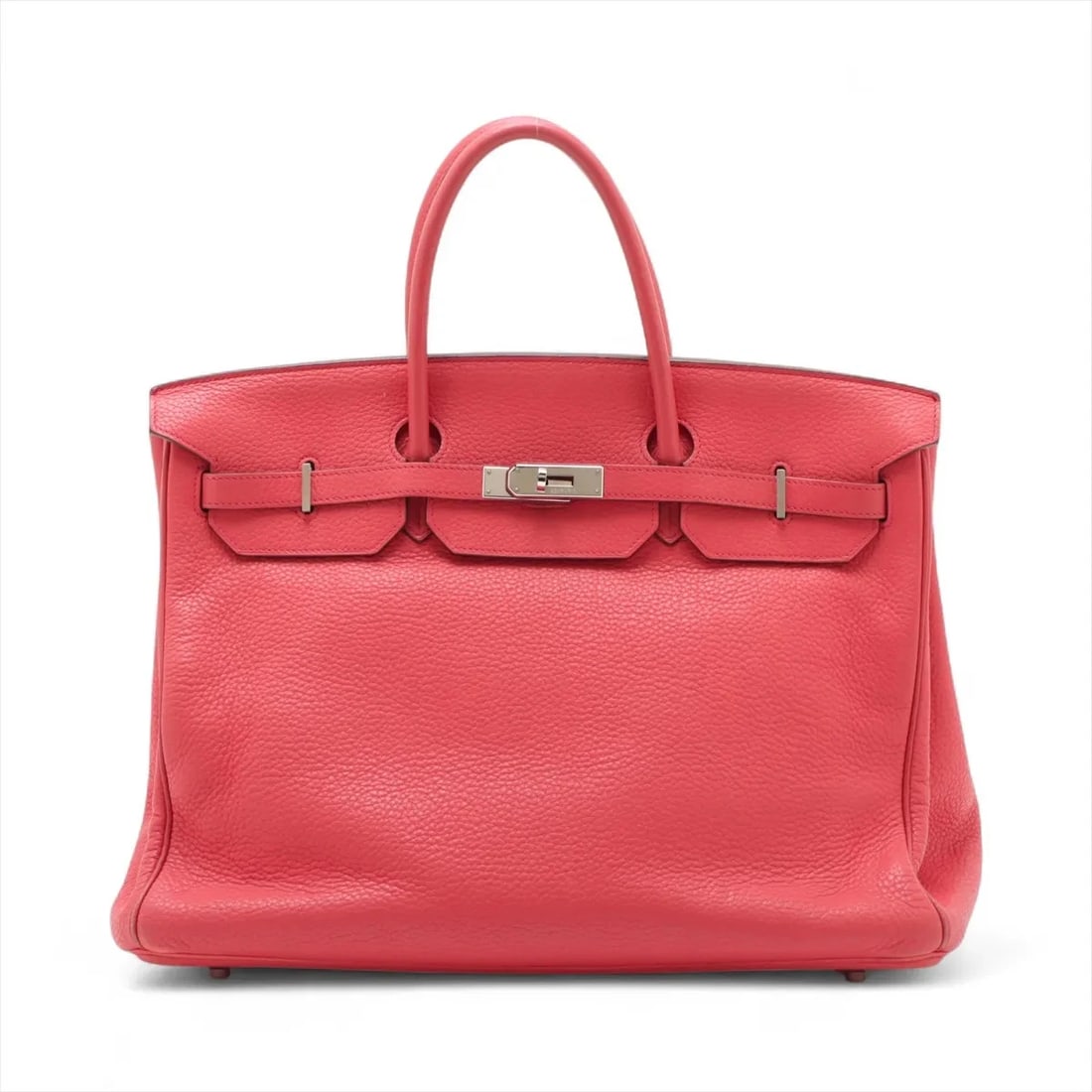 HERMES BIRKIN 40 LE TOURNAY TAURILLON CLEMENCE HANDBAG: Hermes Birkin 40 Le Tournay Taurillon Clemence Handbag Brand: Hermès Type/Style: Hand bag Material: Taurillon Clemence Color: Bougainvillier Size: Height:11.6inch Length:15.6inch Depth:7.7inch Handle